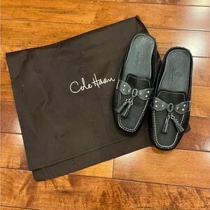 Cole Haan Black Tassel Women’s Slip-Ons